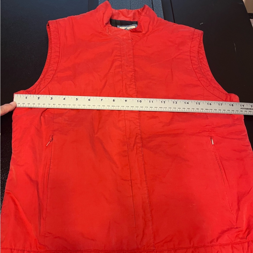 Pendleton Vest Winter Utility Zip Front Tomato Re… - image 8